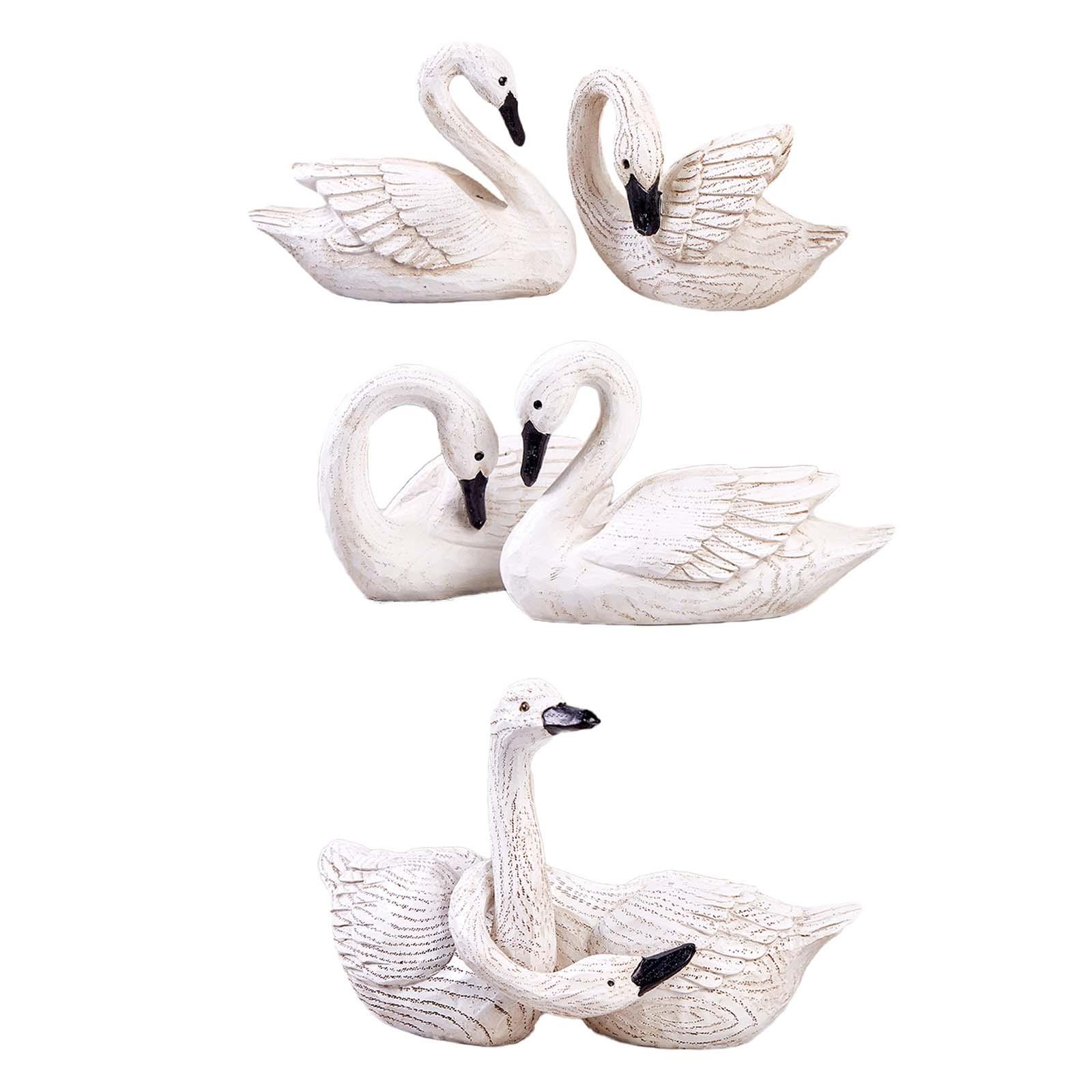 2Pcs Couple Swan Figurines Love Swan Ornament Swan Statues Resin Sculptures for Fireplace Farmhouse Bedroom Cabinet Christmas Style A
2Pcs Couple Swan Figurines Love Swan Ornament Swan Statues Resin Sculptures for Fireplace Farmhouse Bedroom Cabinet Christmas Style A