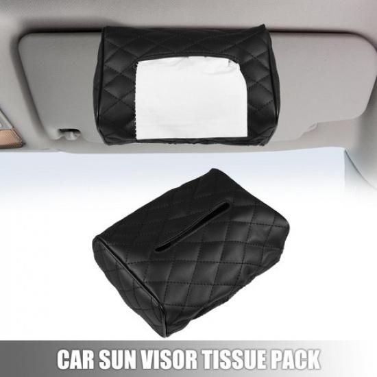 Car Tissue Holder aper Box Holder Faux Leather Organizer Tissue Case Black
Car Tissue Holder aper Box Holder Faux Leather Organizer Tissue Case Black