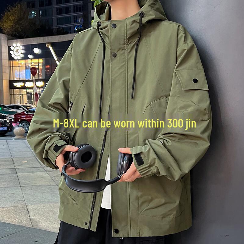 Чоловіча повсякденна вітрівка робочий одяг куртка 7XL
Чоловіча повсякденна вітрівка робочий одяг куртка 7XL