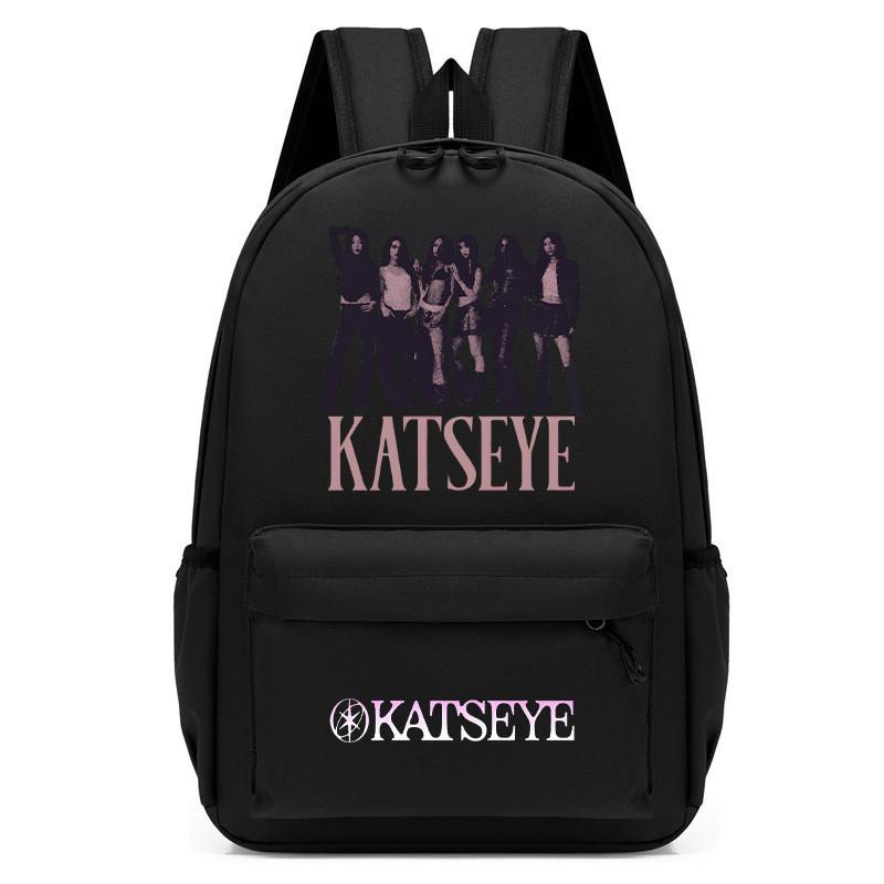 60123-3 Black Pink KATSEYE Printed Backpack Student School Waterproof Small Bag
60123-3 Black Pink KATSEYE Printed Backpack Student School Waterproof Small Bag