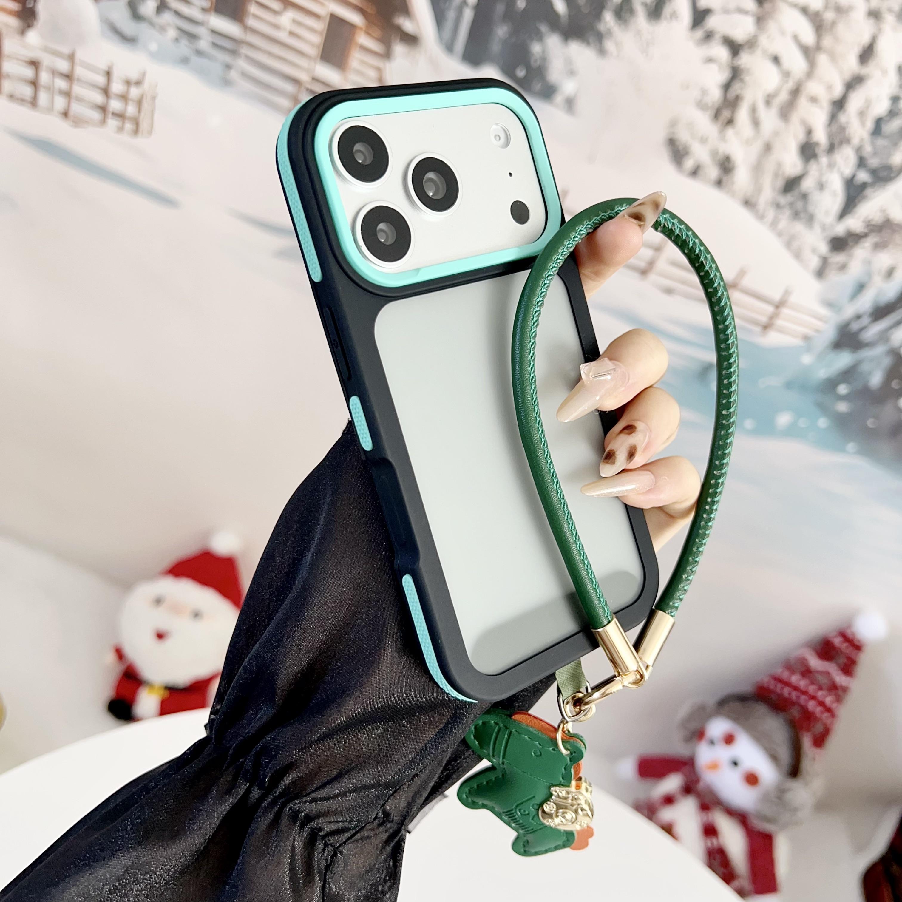 Bicolor Matte Translucent Frosted Case For iPhone 17 Air 16 15 14 Plus 13 12 11 Pro Max With Lanyard Shockproof Cover For iPhone 11 Pro&Case & Strap
Bicolor Matte Translucent Frosted Case For iPhone 17 Air 16 15 14 Plus 13 12 11 Pro Max With Lanyard Shockproof Cover For iPhone 11 Pro&Case & Strap