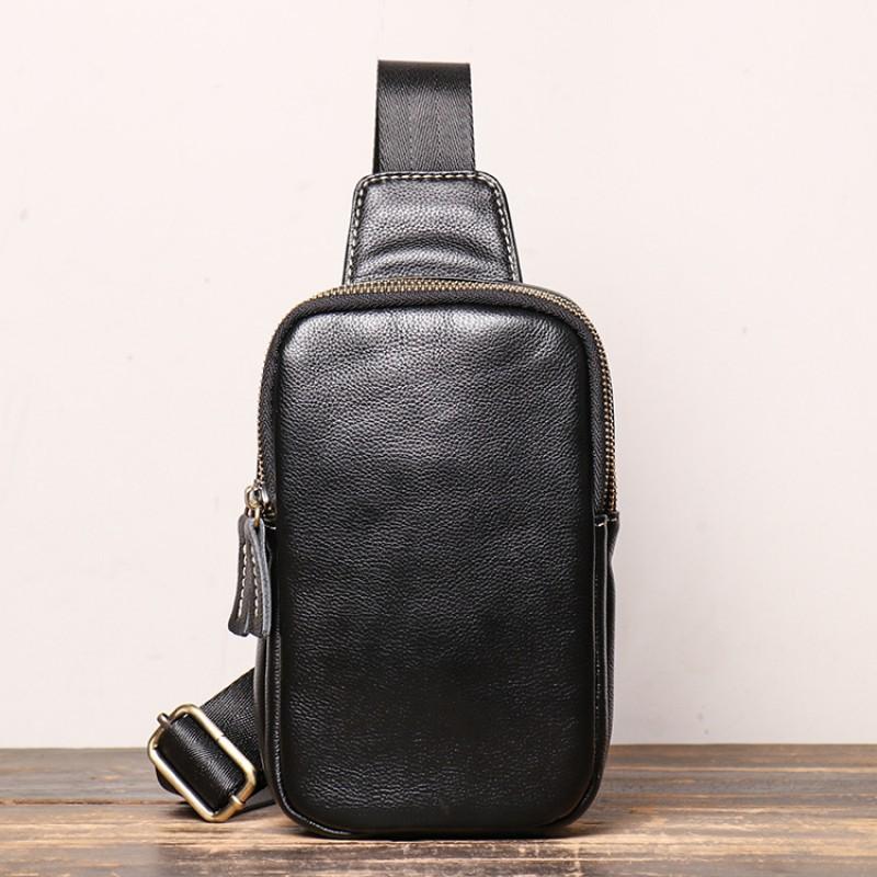 New Leather Men s Chest Bag Oilskin Women s Crossbody Cowhide Shoulder Fashionable Versatile Small Backpack чёрный
New Leather Men s Chest Bag Oilskin Women s Crossbody Cowhide Shoulder Fashionable Versatile Small Backpack чёрный