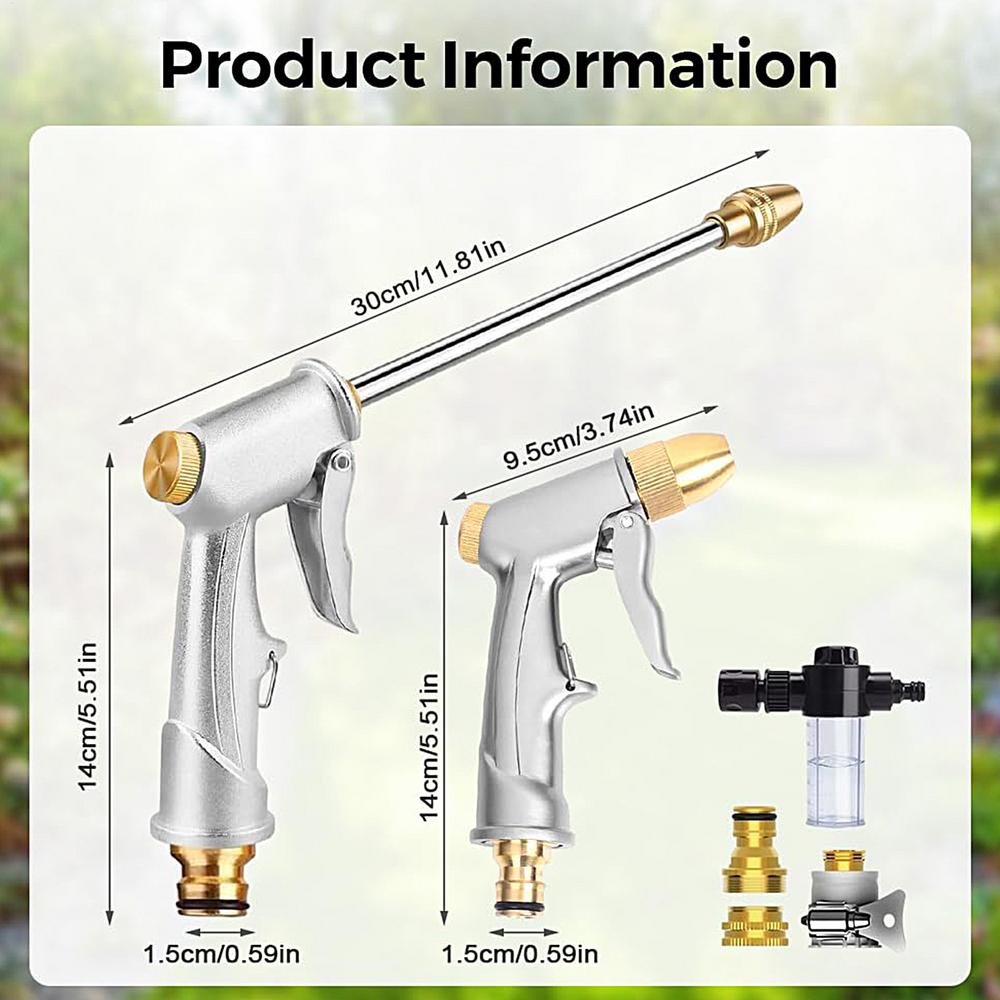 Pressure Washer Adjustable Cleaning Nozzle Sprayer Portable Car Washer For Car Garden Driveway Lawn Outside Home Deck Patio
Pressure Washer Adjustable Cleaning Nozzle Sprayer Portable Car Washer For Car Garden Driveway Lawn Outside Home Deck Patio