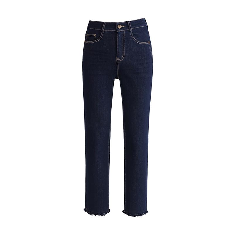 Not Easy To Fade Jeans for Women In Spring New High-waisted Slimming Nine-point Straight-leg Bungalow Pants S
Not Easy To Fade Jeans for Women In Spring New High-waisted Slimming Nine-point Straight-leg Bungalow Pants S