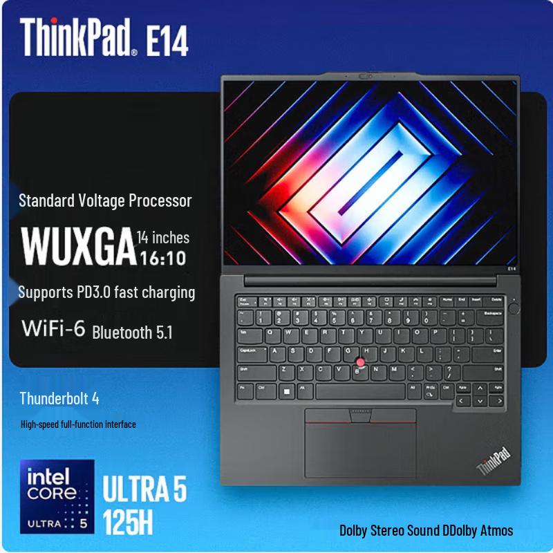 Lenovo ThinkPad E14 14-inch Business Laptop (CN version)
Lenovo ThinkPad E14 14-inch Business Laptop (CN version)