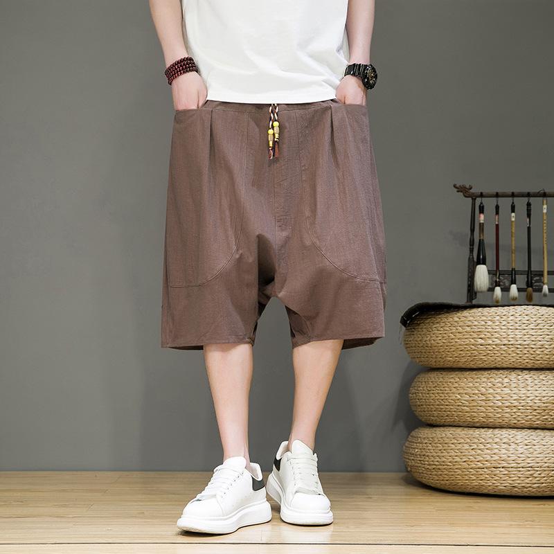 Men s Plus Size Spring and Summer Thin Solid Colour Tie Elastic Waist Casual Five-minute Trousers Wide-legged Shorts 5XL
Men s Plus Size Spring and Summer Thin Solid Colour Tie Elastic Waist Casual Five-minute Trousers Wide-legged Shorts 5XL