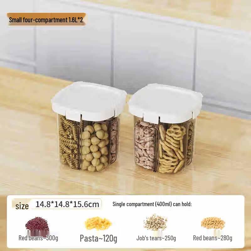 Van Gogh 5008 Square Divided Storage Jar Set
Van Gogh 5008 Square Divided Storage Jar Set