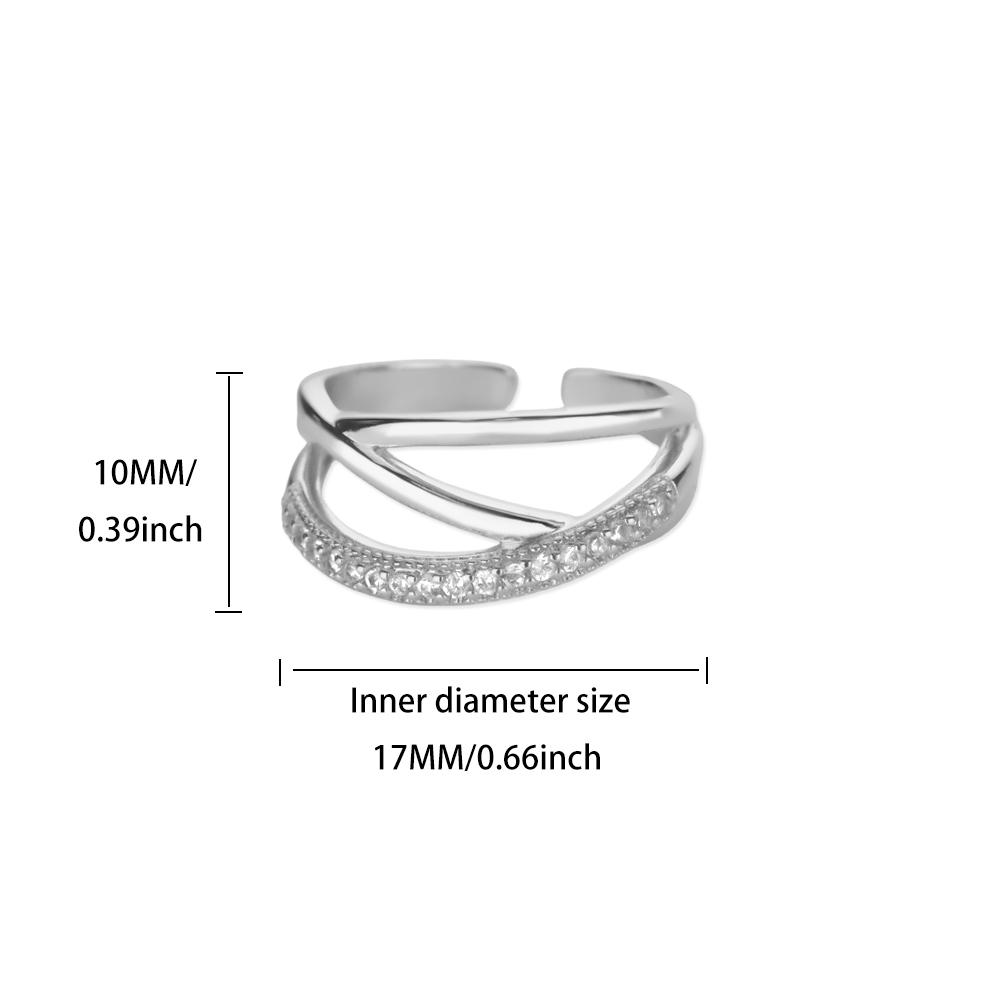 Zircon Cross Ring For Women Punk Stainless Steel Gold Color Adjustable Ring 2025 New Luxury Fashion Wedding Couple Zircon Gifts
Zircon Cross Ring For Women Punk Stainless Steel Gold Color Adjustable Ring 2025 New Luxury Fashion Wedding Couple Zircon Gifts