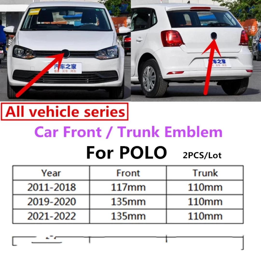 2 шт./компл., значок на передней решетке автомобиля, эмблема задней крышки багажника, крышки с логотипом, наклейки 3M для P/OLO 2014-2018 2019-2020 2021-20220
2 шт./компл., значок на передней решетке автомобиля, эмблема задней крышки багажника, крышки с логотипом, наклейки 3M для P/OLO 2014-2018 2019-2020 2021-20220