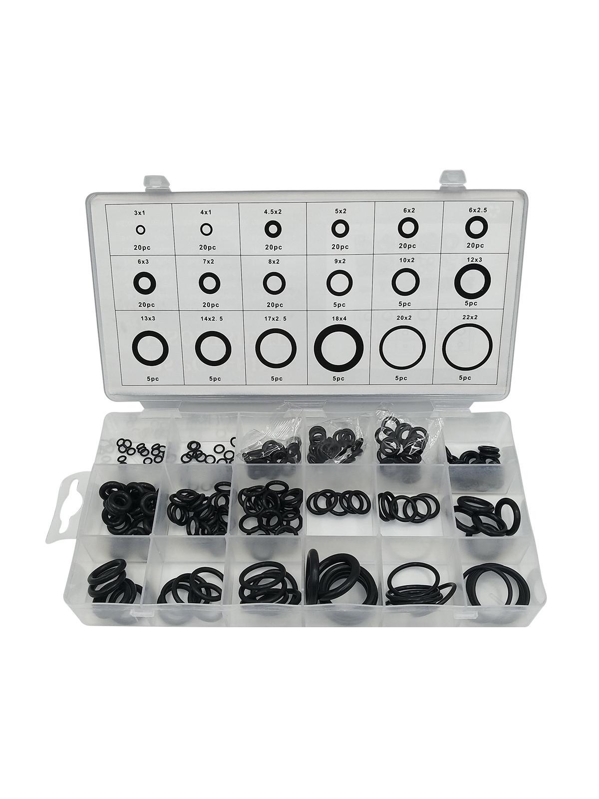 225/270pcs O-ring Boxed nitrile silicone rubber repair kit faucet sealing valve waterproof machine oil-resistant gasket
225/270pcs O-ring Boxed nitrile silicone rubber repair kit faucet sealing valve waterproof machine oil-resistant gasket