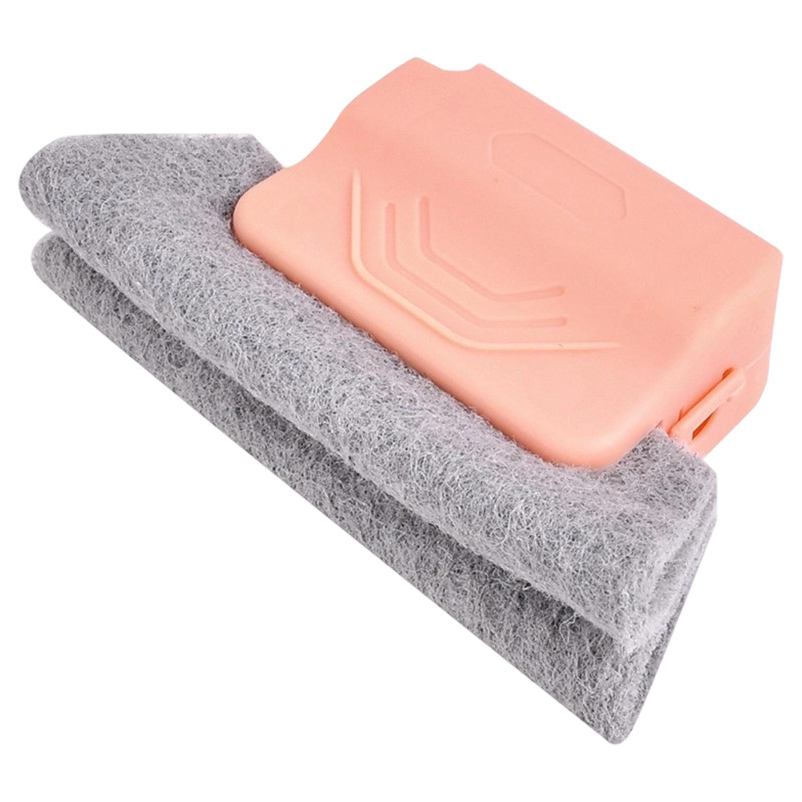 Window Track Cleaning Brush with Durable Handle and Replaceable Scrubbing Pad for Narrow Grooves and Window Sills Cleaning Tool One Size рожевий
Window Track Cleaning Brush with Durable Handle and Replaceable Scrubbing Pad for Narrow Grooves and Window Sills Cleaning Tool One Size рожевий