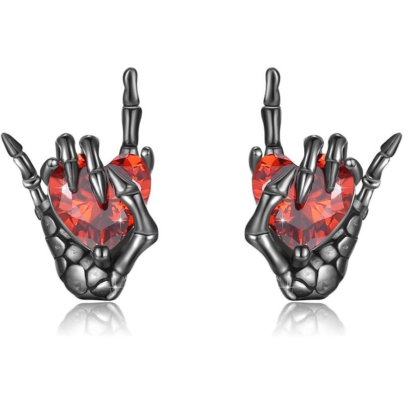 Women s Earring Simple Retro Dark Series Halloween Ghost Hand Studded Trend Piercing Jewelry чёрный
Women s Earring Simple Retro Dark Series Halloween Ghost Hand Studded Trend Piercing Jewelry чёрный