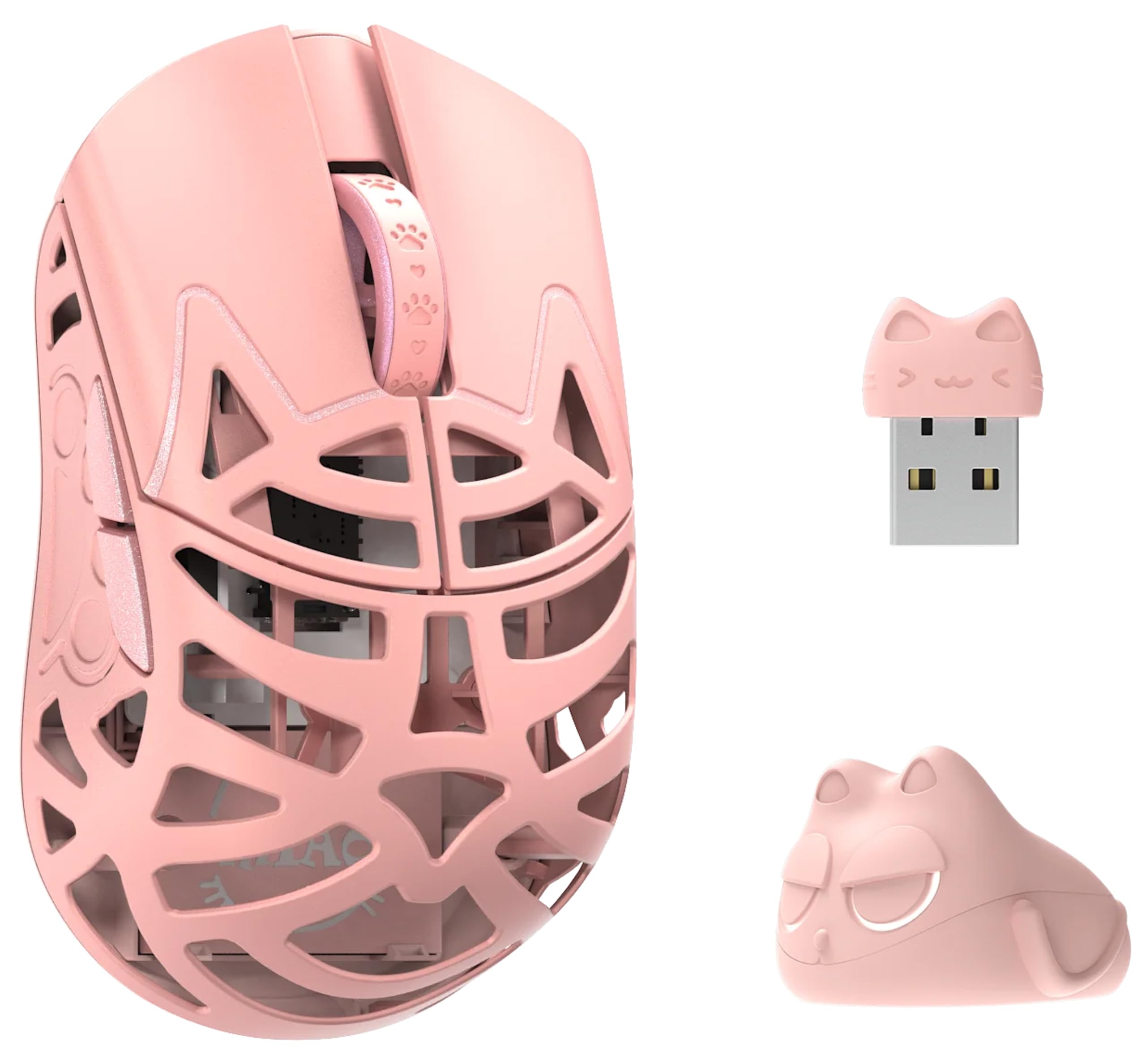 WLMOUSE Beast Miao Wireless 31g High Performance Gaming Mouse Pinch Grip Finger Grip Symmetrical 8KHz Polling Rate Supported Lightweight Magnesium рожевий
WLMOUSE Beast Miao Wireless 31g High Performance Gaming Mouse Pinch Grip Finger Grip Symmetrical 8KHz Polling Rate Supported Lightweight Magnesium рожевий