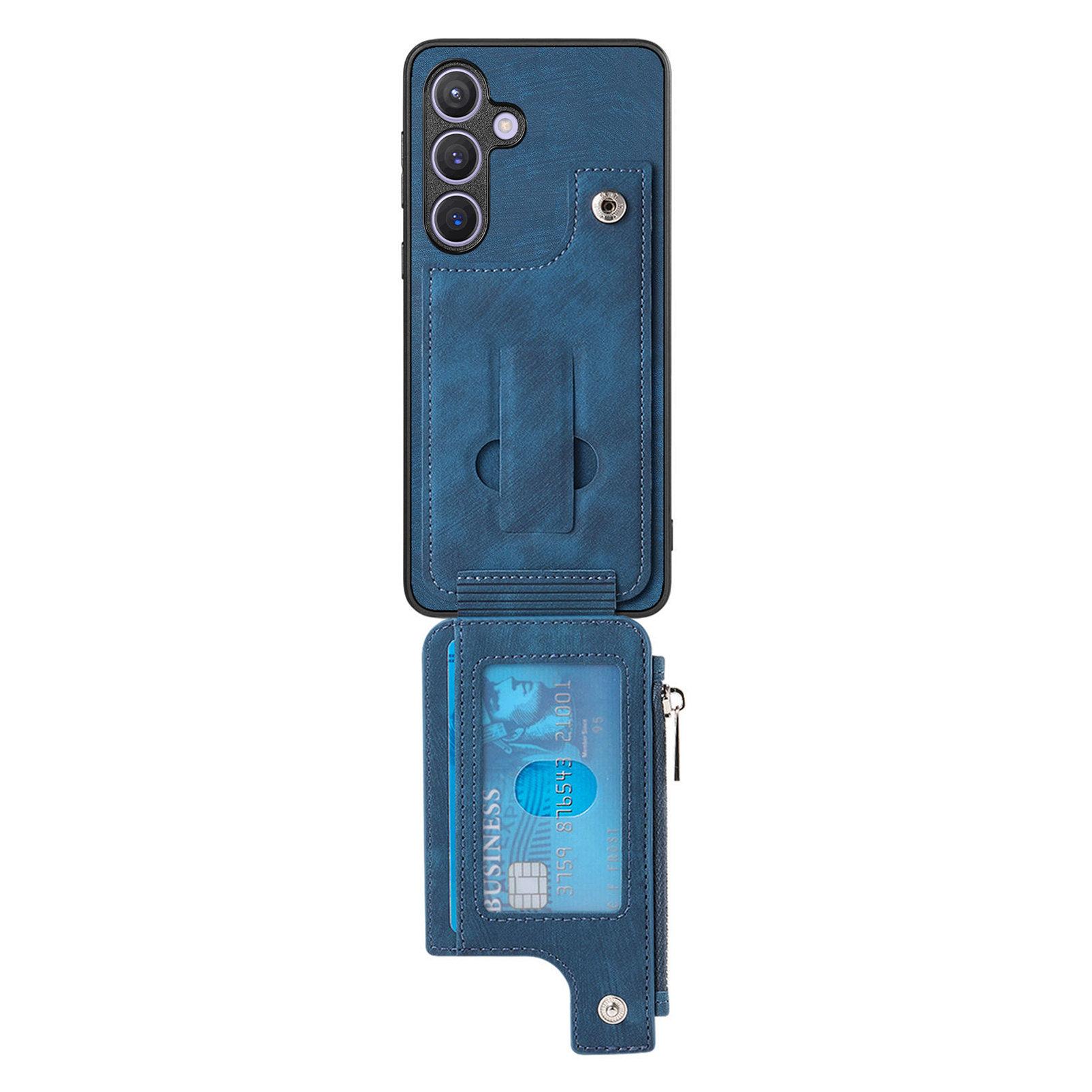 For Samsung Galaxy A05s 4G Case Zipper Card Holder Kickstand Leather+PC+TPU Phone Cover Purple
For Samsung Galaxy A05s 4G Case Zipper Card Holder Kickstand Leather+PC+TPU Phone Cover Purple