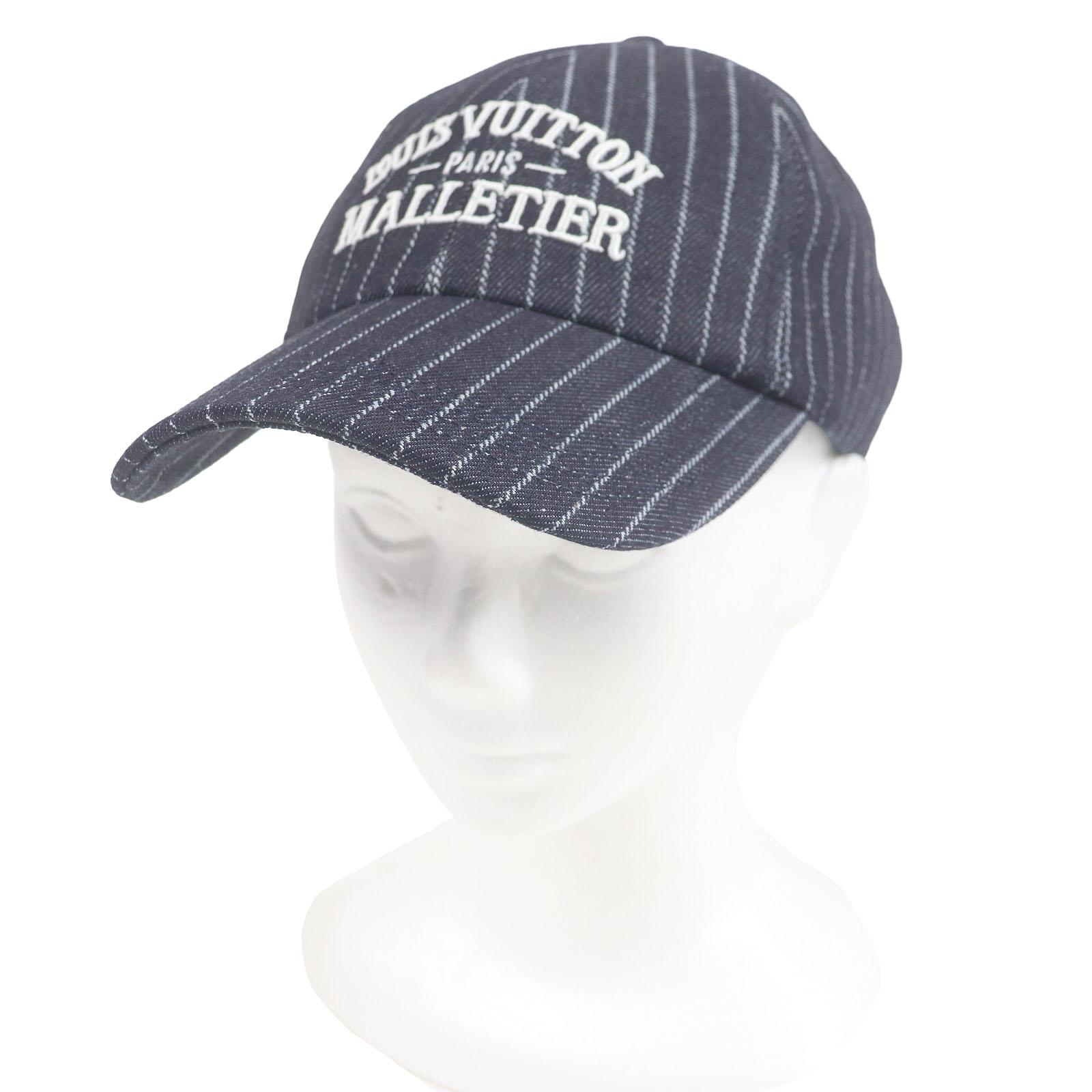 Excellent LOUIS VUITTON cap Striped denim cap baseball Navy cotton mens M5146L Used
Excellent LOUIS VUITTON cap Striped denim cap baseball Navy cotton mens M5146L Used