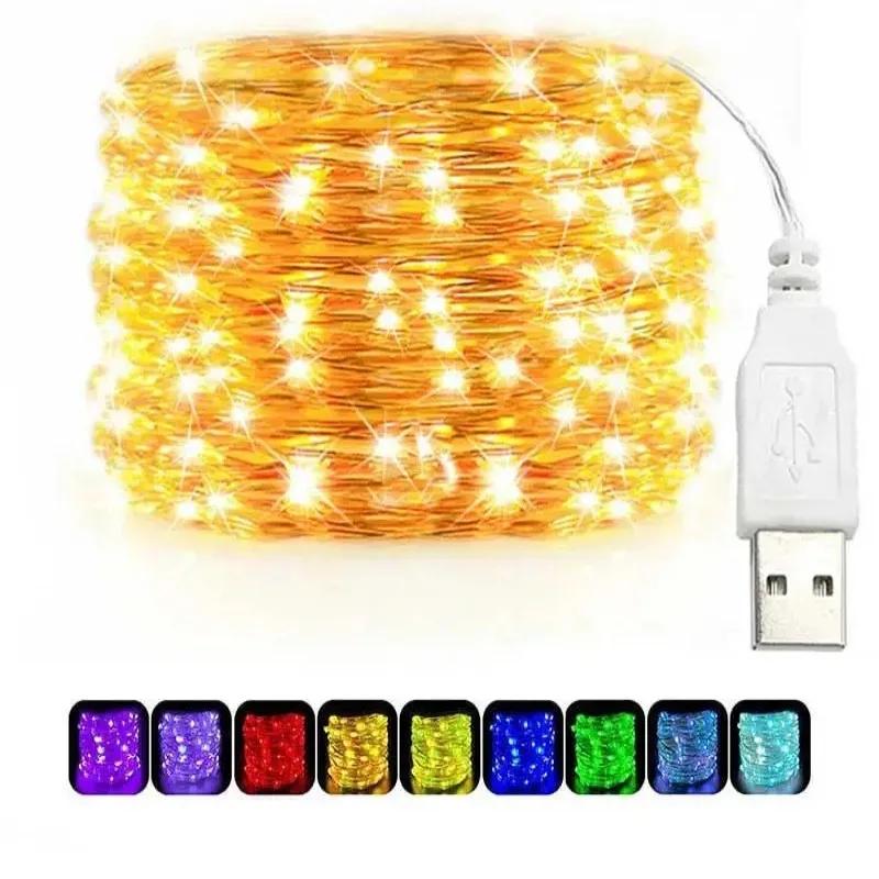 USB LED String Lights Copper Silver Wire Garland Light Waterproof LED Fairy Lights For Christmas Wedding Outdoor Decoration 1m-By USB белый
USB LED String Lights Copper Silver Wire Garland Light Waterproof LED Fairy Lights For Christmas Wedding Outdoor Decoration 1m-By USB белый