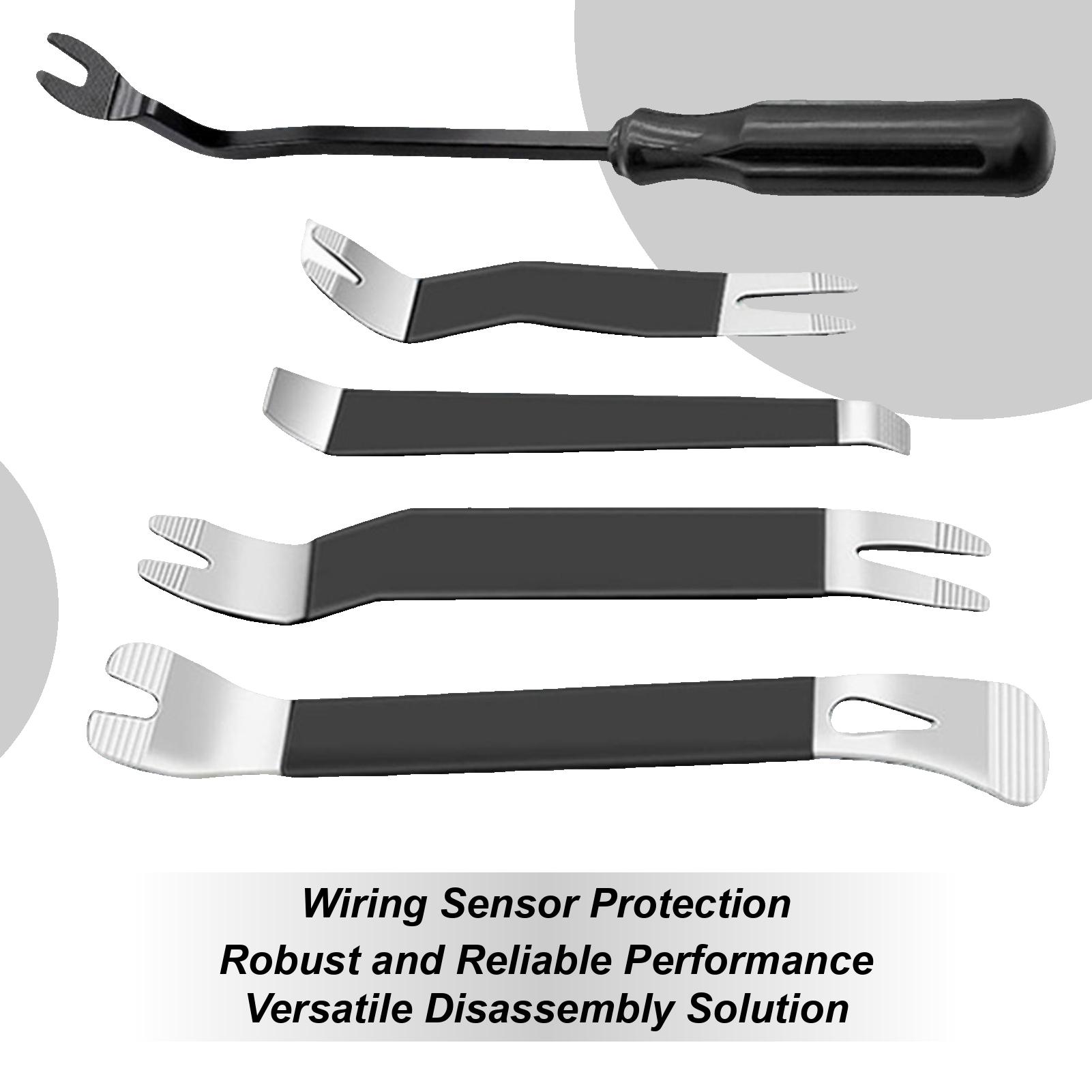 Trim Panel Removal Tool 5-Piece Heavy Duty No-Scratch Interior Repair Kit Audio Dashboard Remover Pry Tool For Vehicle Dashboard CHINA
Trim Panel Removal Tool 5-Piece Heavy Duty No-Scratch Interior Repair Kit Audio Dashboard Remover Pry Tool For Vehicle Dashboard CHINA