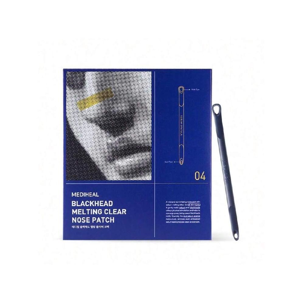 Mediheal Blackhead Melting Clear Nose Patch (4 Pack), 3 Step Pore Melting And Soothing Sheets, Blackhead Remover Tool Included 4 pack
Mediheal Blackhead Melting Clear Nose Patch (4 Pack), 3 Step Pore Melting And Soothing Sheets, Blackhead Remover Tool Included 4 pack