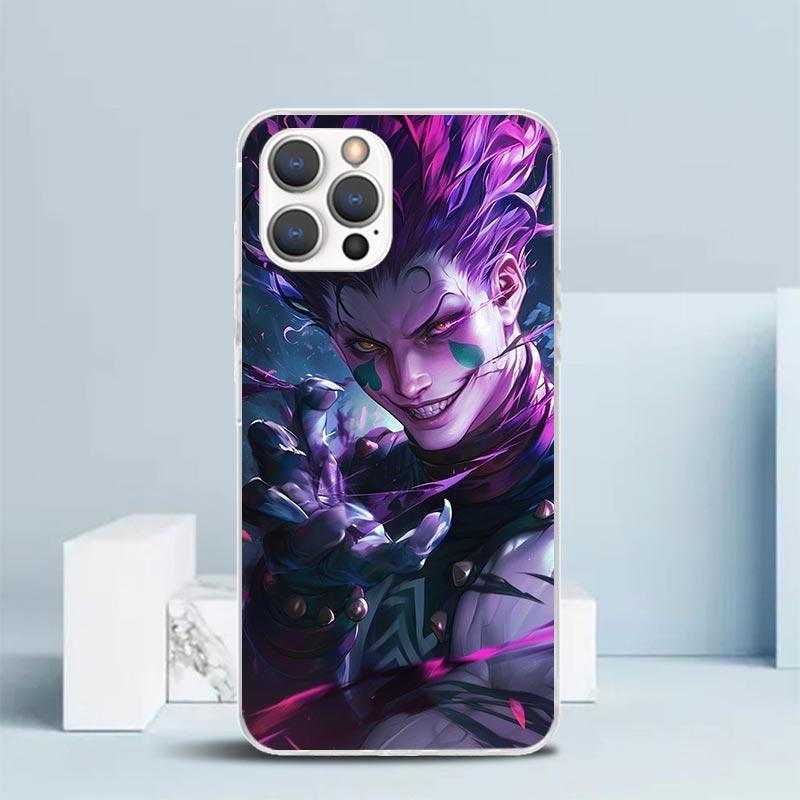 Huner X-Hunters Hisoka Phone Case For IPhone 16 17 Air 16E 15 14 Plus 13 Mini 12 11 Pro Max 7 8 + SE 2020 Soft TPU Back Cover 16 iPhone 16 Plus
Huner X-Hunters Hisoka Phone Case For IPhone 16 17 Air 16E 15 14 Plus 13 Mini 12 11 Pro Max 7 8 + SE 2020 Soft TPU Back Cover 16 iPhone 16 Plus