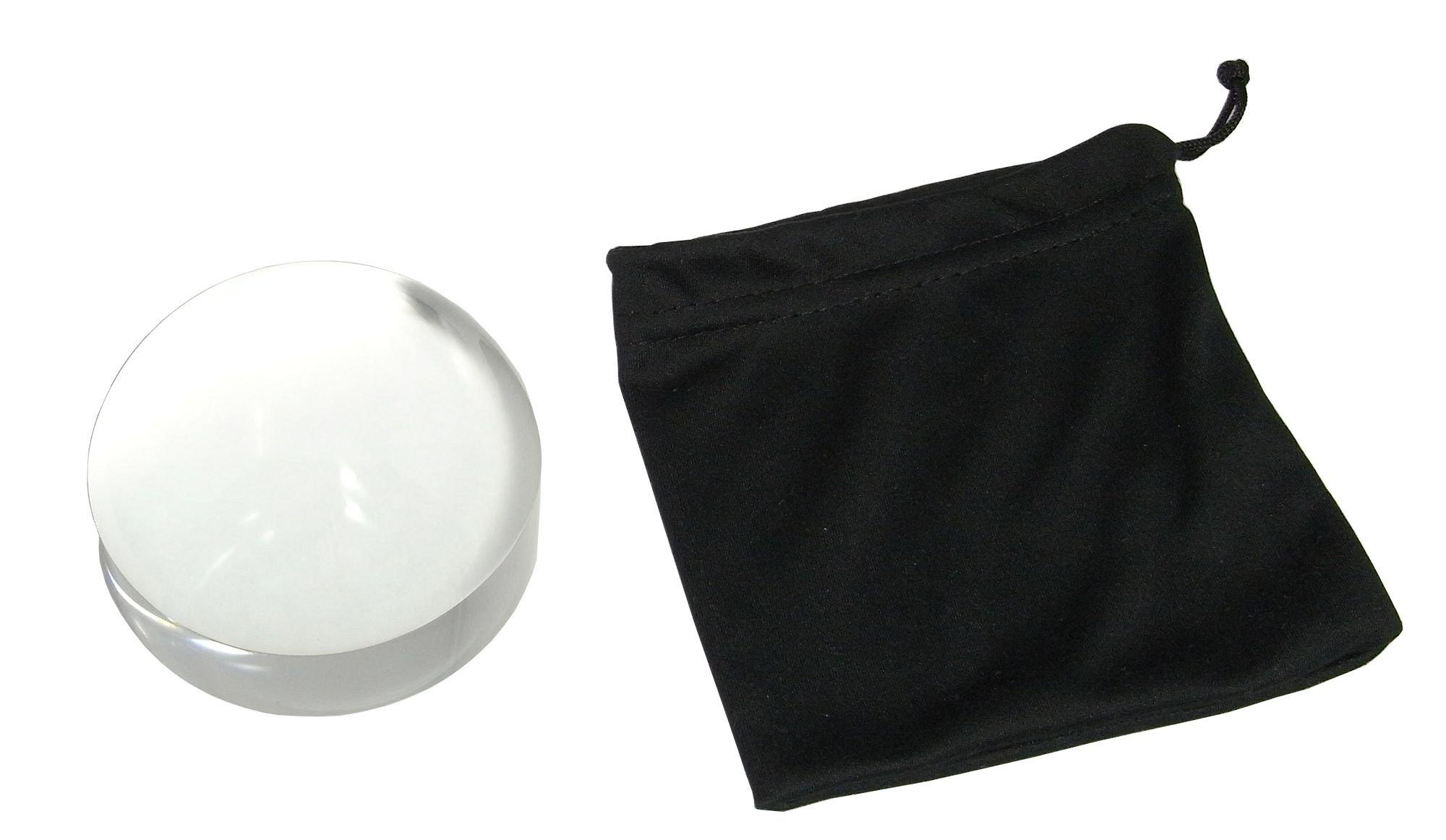 TSK Acrylic Disc Magnifier, Approx. 6x Magnification, Simple Design with Convenient Drawstring Bag, AD-65
TSK Acrylic Disc Magnifier, Approx. 6x Magnification, Simple Design with Convenient Drawstring Bag, AD-65