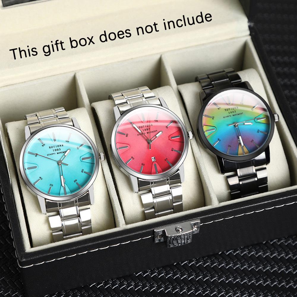 Notionr Watch 3-Piece Men S Watch Business Steel Belt Watch Quartz Watch Versatile Watch
Notionr Watch 3-Piece Men S Watch Business Steel Belt Watch Quartz Watch Versatile Watch