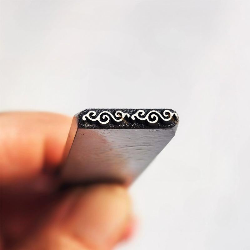Professional Jewelry Letter Punch - Floral Border Metal Stamp for Custom Bracelet and Ring Marking
Professional Jewelry Letter Punch - Floral Border Metal Stamp for Custom Bracelet and Ring Marking