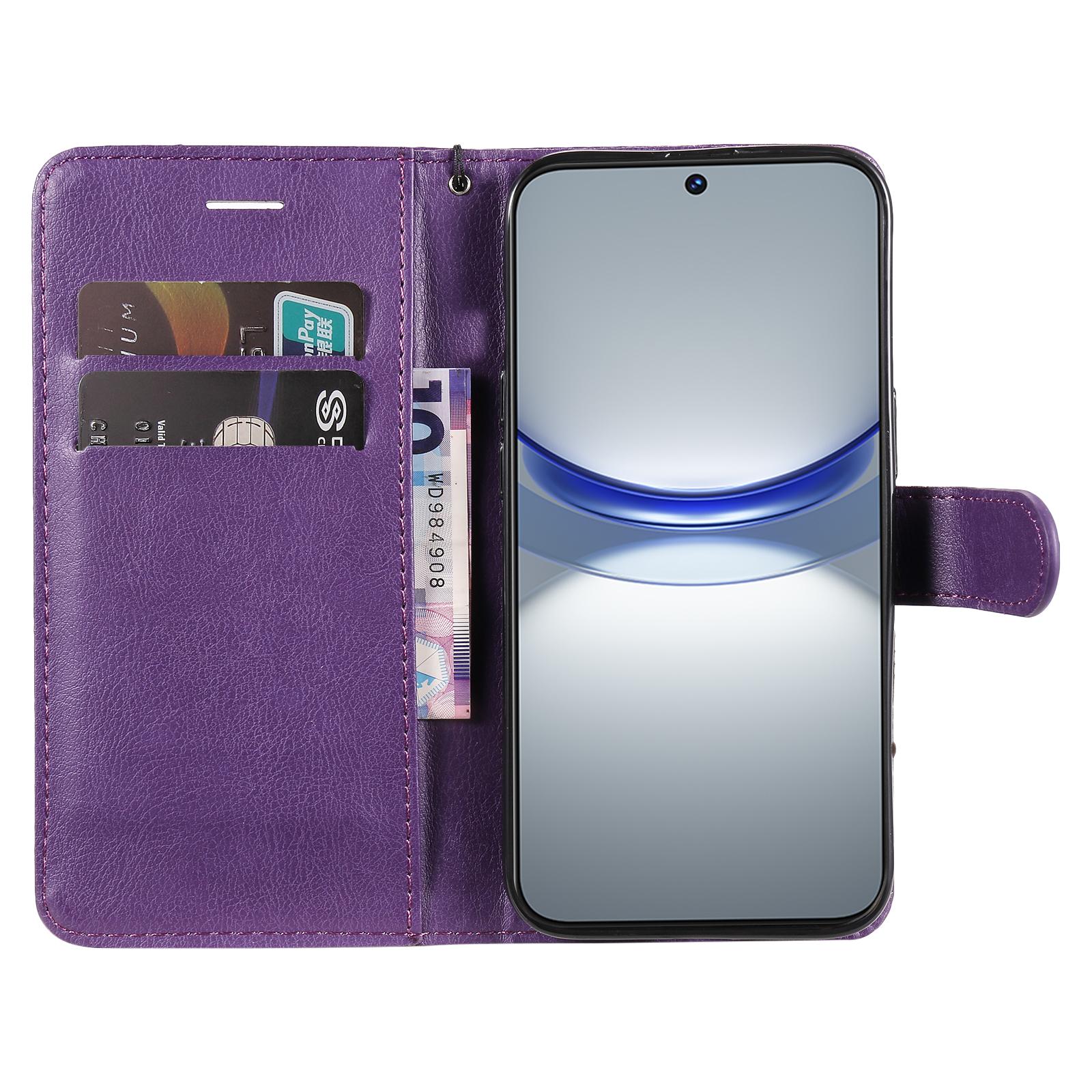 For Huawei nova 12s 4G/nova 11/12 Lite 4G Case Solid Color Leather Mobile Cover Wallet Stand with Strap Purple
For Huawei nova 12s 4G/nova 11/12 Lite 4G Case Solid Color Leather Mobile Cover Wallet Stand with Strap Purple