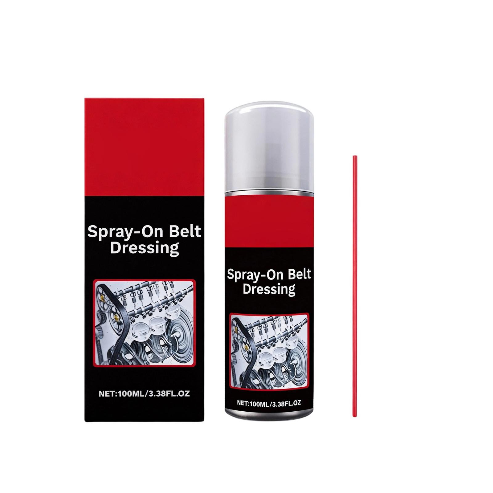 Car engine belt lubricant, cleaning, lubrication, maintenance, and prevention for car engine rubber, 100ml One Size
Car engine belt lubricant, cleaning, lubrication, maintenance, and prevention for car engine rubber, 100ml One Size