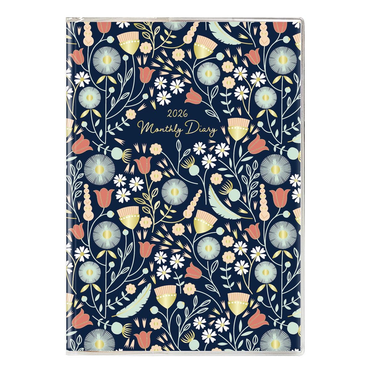 2026 Planner A6 Monthly Diary/Elizabeth Owen/Navy белый
2026 Planner A6 Monthly Diary/Elizabeth Owen/Navy белый