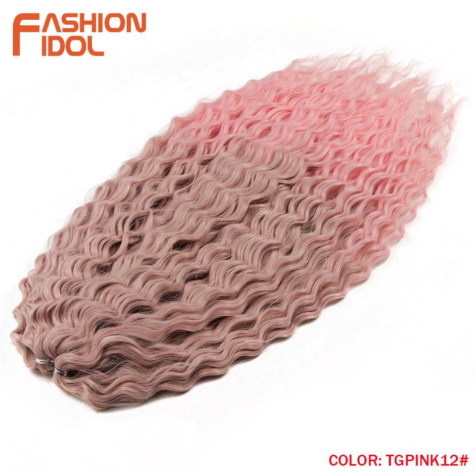 FASHION IDOL 24 Inch 300g Crochet Hair Synthetic Water Wave Braiding Hair Extensions Ombre Rainbow Fake Hair Deep Wave Curl Hair (as the picture,24inches-300g)
FASHION IDOL 24 Inch 300g Crochet Hair Synthetic Water Wave Braiding Hair Extensions Ombre Rainbow Fake Hair Deep Wave Curl Hair (as the picture,24inches-300g)