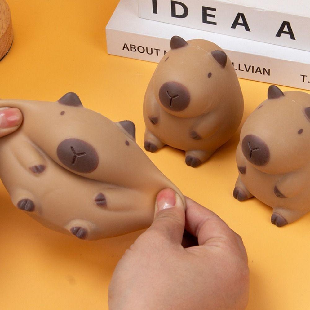 Kneading Capybara Shape Squeeze Ball Slow Rebound Monkey Fidgeting Toys Practical Jokes Style B
Kneading Capybara Shape Squeeze Ball Slow Rebound Monkey Fidgeting Toys Practical Jokes Style B