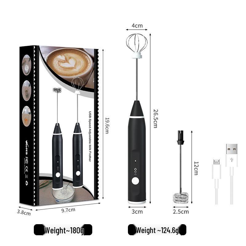 Stainless Steel Electric Milk Frother and Egg Beater Portable Mixer Custom Label Available for Dropshipping
Stainless Steel Electric Milk Frother and Egg Beater Portable Mixer Custom Label Available for Dropshipping