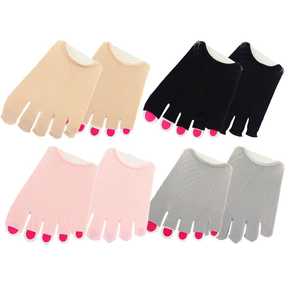 Elastic Breathable Non-slip Mesh Summer Open Toe Socks Cotton Sock Slippers Half Palm Socks
Elastic Breathable Non-slip Mesh Summer Open Toe Socks Cotton Sock Slippers Half Palm Socks