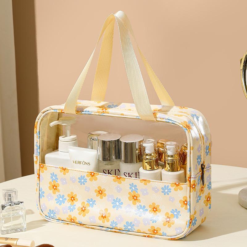 Large Capacity Shower Wash Bag Ladies Translucent Cosmetic Bag Travel Essentials Cosmetic Storage Bag S жовтий
Large Capacity Shower Wash Bag Ladies Translucent Cosmetic Bag Travel Essentials Cosmetic Storage Bag S жовтий
