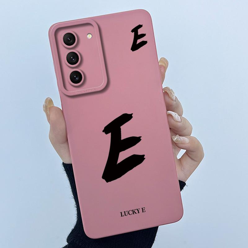 For Samsung Galaxy S21 FE / S21 Plus / S21 Ultra Cover Case Lucky Initial Letter Bumper Liquid Silicone Soft Phone Bumper Fundas Samsung S21 FE
For Samsung Galaxy S21 FE / S21 Plus / S21 Ultra Cover Case Lucky Initial Letter Bumper Liquid Silicone Soft Phone Bumper Fundas Samsung S21 FE