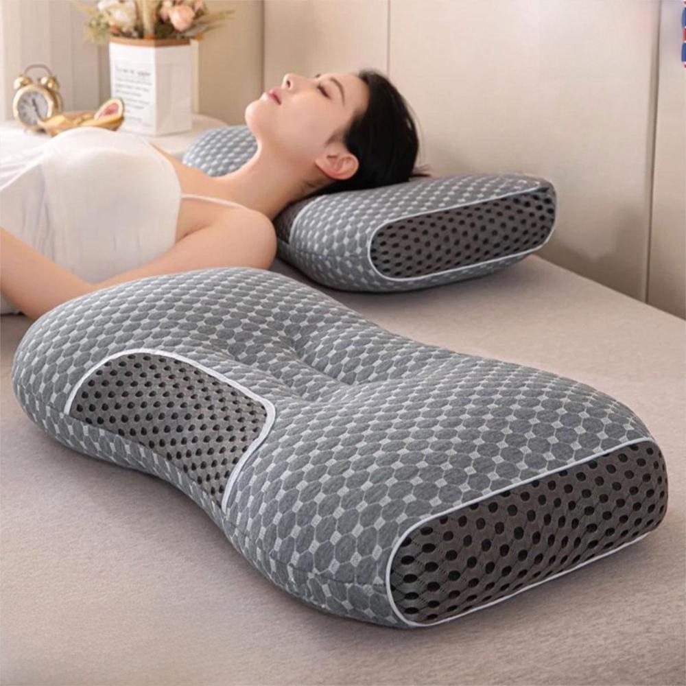 Breathable Neck Protection Pillow Knitted Cotton Orthopedic Sleep Pillow Home Bedroom Bedding Low Pillow
Breathable Neck Protection Pillow Knitted Cotton Orthopedic Sleep Pillow Home Bedroom Bedding Low Pillow