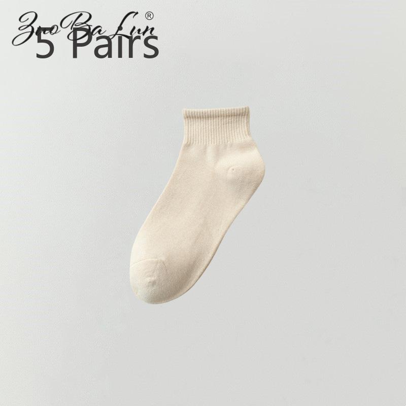 5 пар женских носков для спорта и отдыха на весну и осень, чистого хлопка, ярких цветов, тонких, в студенческом стиле 5 Pairs телесный
5 пар женских носков для спорта и отдыха на весну и осень, чистого хлопка, ярких цветов, тонких, в студенческом стиле 5 Pairs телесный