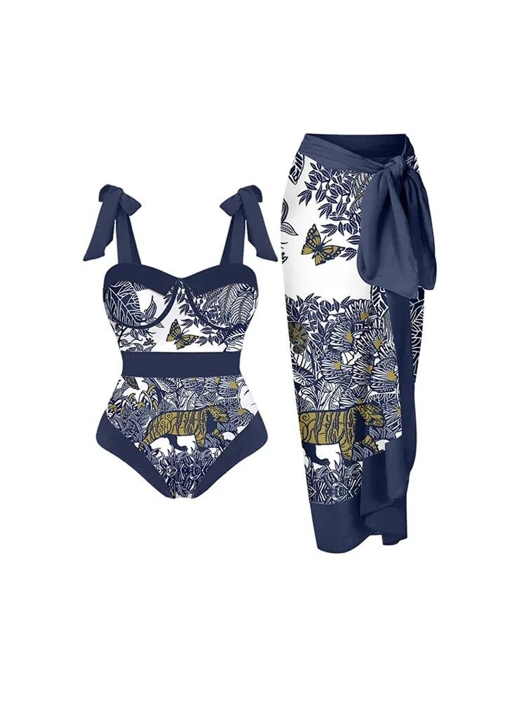 Animal Prints Lace-Up Bikini Sets Swimsuit & Skirt Women One Piece Brazilian Holiday Push Up Swimwear Beach Bathing Suits
Animal Prints Lace-Up Bikini Sets Swimsuit & Skirt Women One Piece Brazilian Holiday Push Up Swimwear Beach Bathing Suits