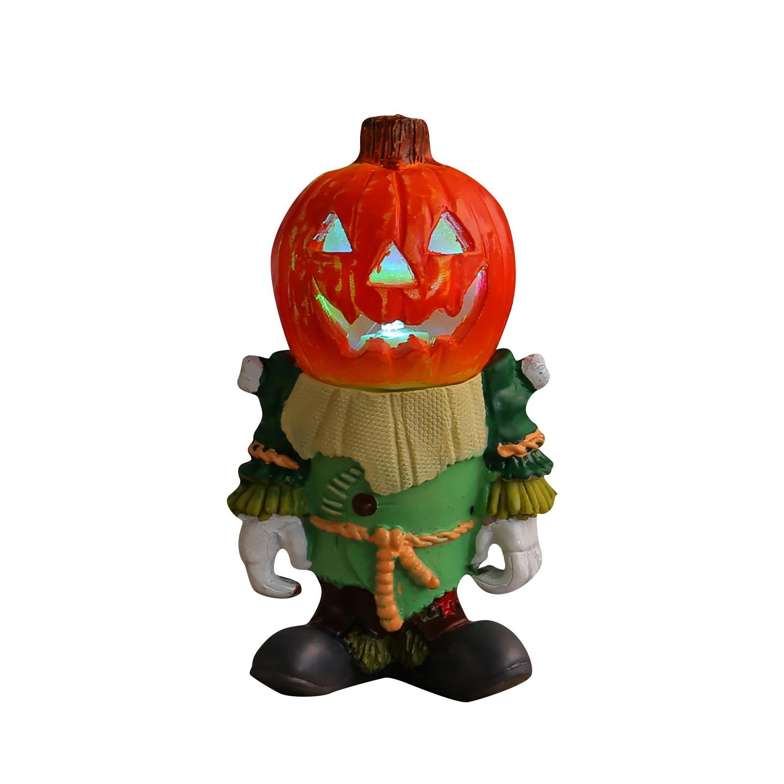 Хэллоуин светодиодные тыквы рыцарь настольные украшения декоративные светящиеся маленькие тыквы голова призрак смола садовое украшение One Size
Хэллоуин светодиодные тыквы рыцарь настольные украшения декоративные светящиеся маленькие тыквы голова призрак смола садовое украшение One Size