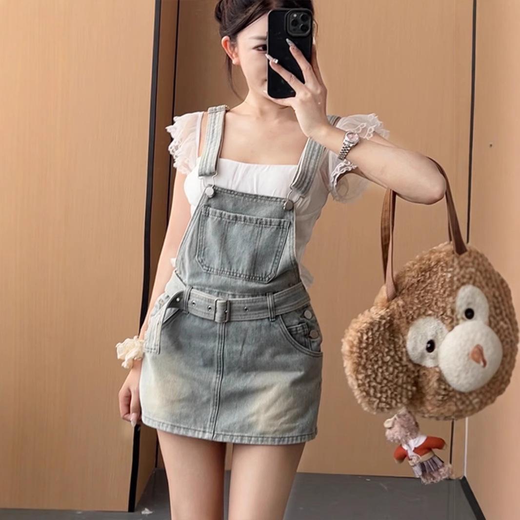2025 Women s College Style Summer Denim Skirt Overalls - Slim Fit, Hip-Hugging, Age-Reducing XXXL
2025 Women s College Style Summer Denim Skirt Overalls - Slim Fit, Hip-Hugging, Age-Reducing XXXL