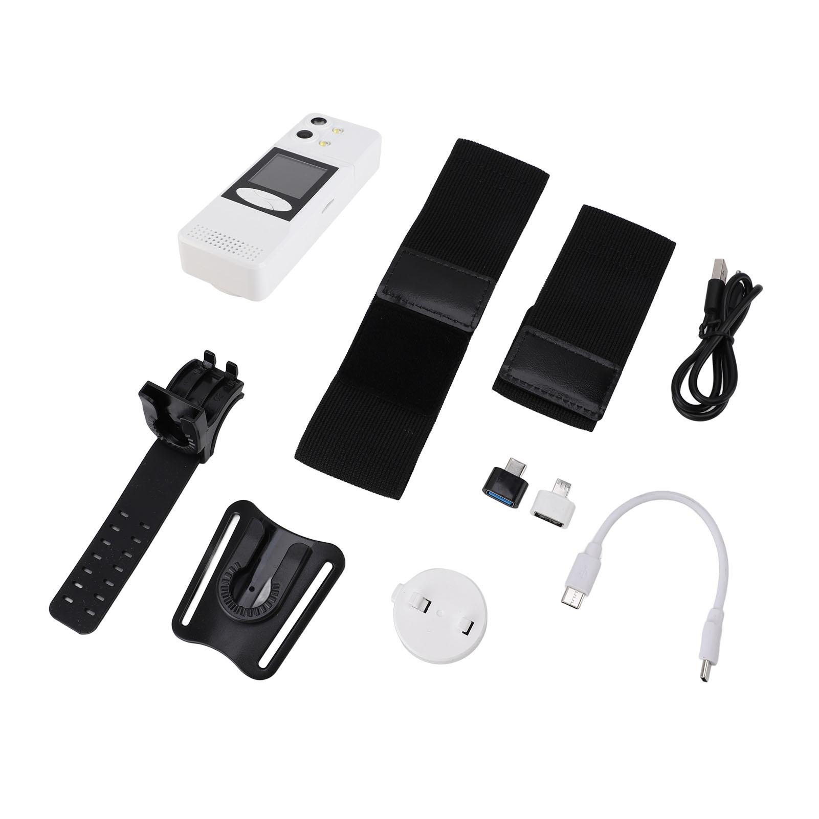 Body Mounted Camera 2K 180° Lens Rotatable 3000mAh Power Bank Function Multiple Wearing Methods with
Body Mounted Camera 2K 180° Lens Rotatable 3000mAh Power Bank Function Multiple Wearing Methods with