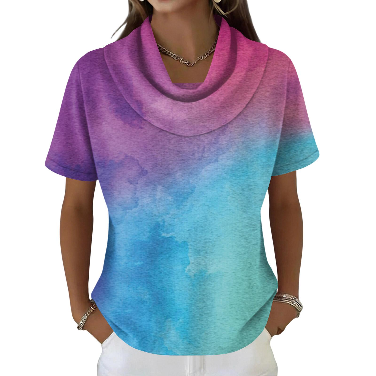 Жіночий повсякденний та модний круглий виріз короткий рукав принт топ светр L
Жіночий повсякденний та модний круглий виріз короткий рукав принт топ светр L