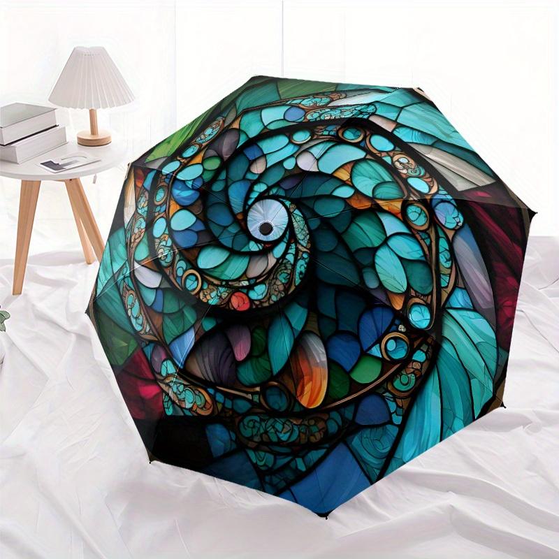 Divine Fire Spiri Design Automatic Open/Close Umbrella - Sturdy Iron Frame, Compact Folding Umbrella with Windproof 8-Rib Mech (as the picture,Iron&8K)
Divine Fire Spiri Design Automatic Open/Close Umbrella - Sturdy Iron Frame, Compact Folding Umbrella with Windproof 8-Rib Mech (as the picture,Iron&8K)