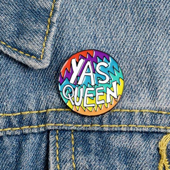 YAS QUEEN унисекс Радужная круглая эмалированная брошь на булавке корсажная сумка куртка значок подарок
YAS QUEEN унисекс Радужная круглая эмалированная брошь на булавке корсажная сумка куртка значок подарок