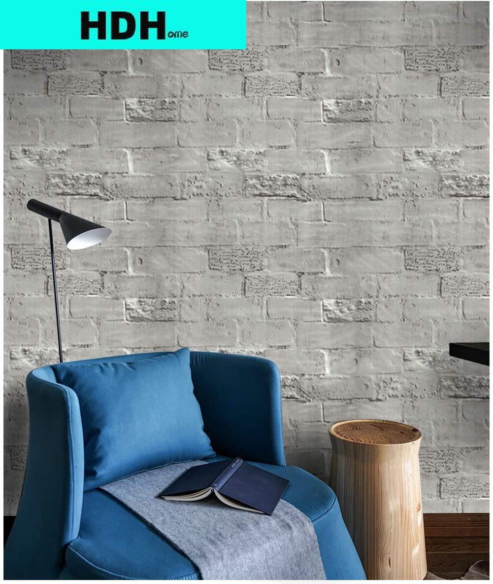 Grey Brick Peel and Stick Wallpaper Self-Adhesive Faux Brick Wall Paper Removable Grey Brick Wallpaper Brick Contact Paper Film 1mx45cm
Grey Brick Peel and Stick Wallpaper Self-Adhesive Faux Brick Wall Paper Removable Grey Brick Wallpaper Brick Contact Paper Film 1mx45cm