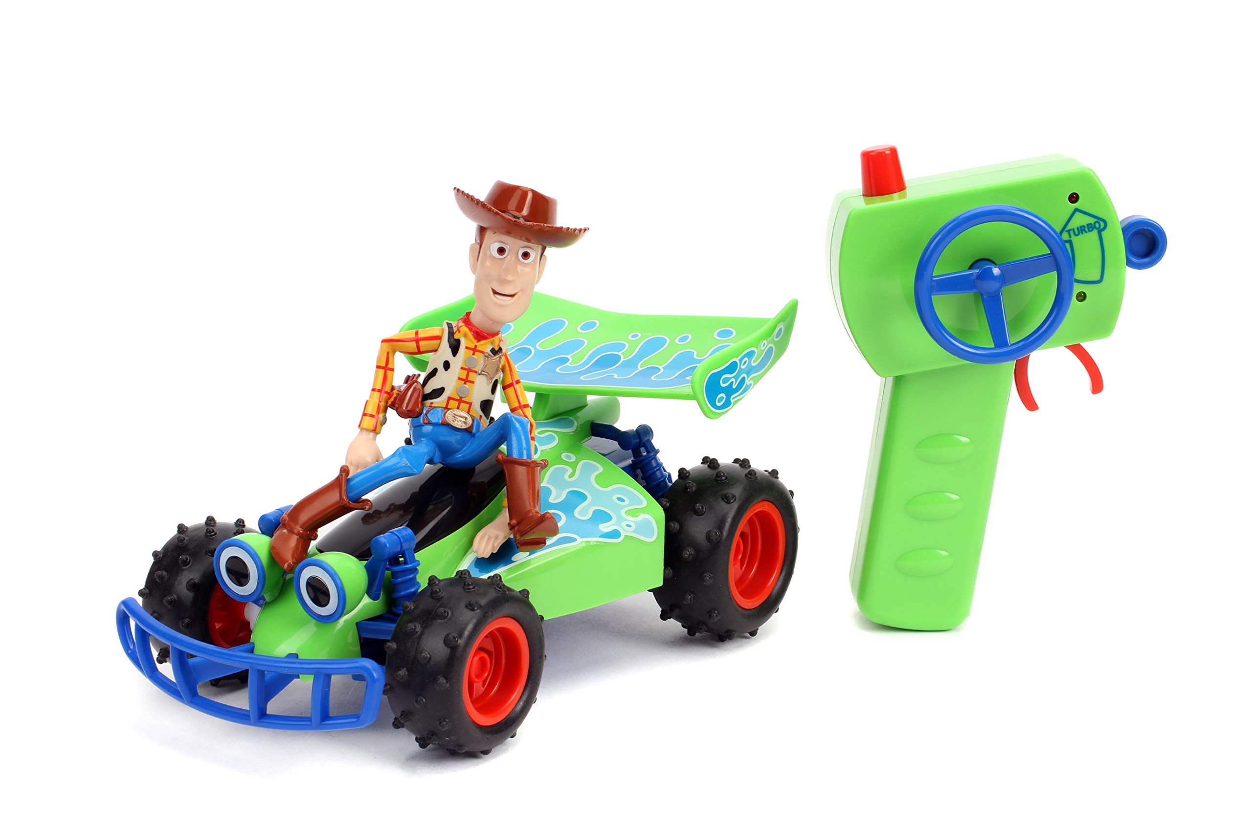 Jada Disney Pixar История игрушек 4 Турбо Багги с Вуди Радиоуправляемая машина 2,4 ГГц 1:24
Jada Disney Pixar История игрушек 4 Турбо Багги с Вуди Радиоуправляемая машина 2,4 ГГц 1:24