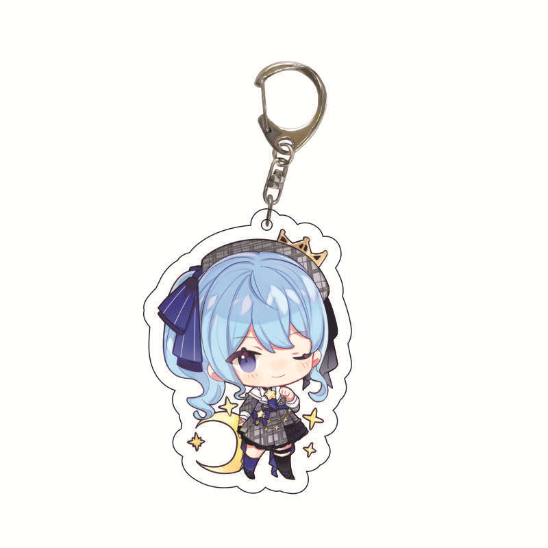 For YouTuber Virtual Streamer Acrylic Keychain Student Pendant New Double Sided Transparent Hanging Ornament Accessories Carry Mini Lightweight 55mm
For YouTuber Virtual Streamer Acrylic Keychain Student Pendant New Double Sided Transparent Hanging Ornament Accessories Carry Mini Lightweight 55mm