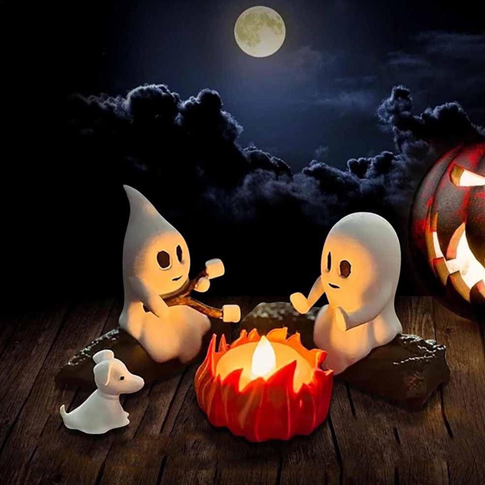 Ghost Campfire Flickering Night Light Halloween Flameless Lamp Portable Ghost Campfire Night Light Dusk To Dawn Led Lamp Home
Ghost Campfire Flickering Night Light Halloween Flameless Lamp Portable Ghost Campfire Night Light Dusk To Dawn Led Lamp Home