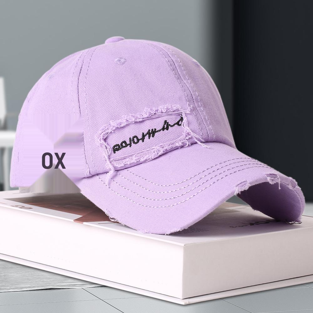 Trendy Korean Style Sun Protection Baseball Cap - Ripped Design for Men and Women, Slimming Effect, Summer Fashion, White. Adjustable светло-фиолетовый
Trendy Korean Style Sun Protection Baseball Cap - Ripped Design for Men and Women, Slimming Effect, Summer Fashion, White. Adjustable светло-фиолетовый
