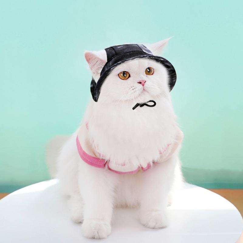 Летний солнцезащитный козырек и защита от солнца для собак и кошек, не линяющая кошачья шляпа, регулируемая веревочная пряжка, шляпа рыбака, собака, питомец S чёрный
Летний солнцезащитный козырек и защита от солнца для собак и кошек, не линяющая кошачья шляпа, регулируемая веревочная пряжка, шляпа рыбака, собака, питомец S чёрный